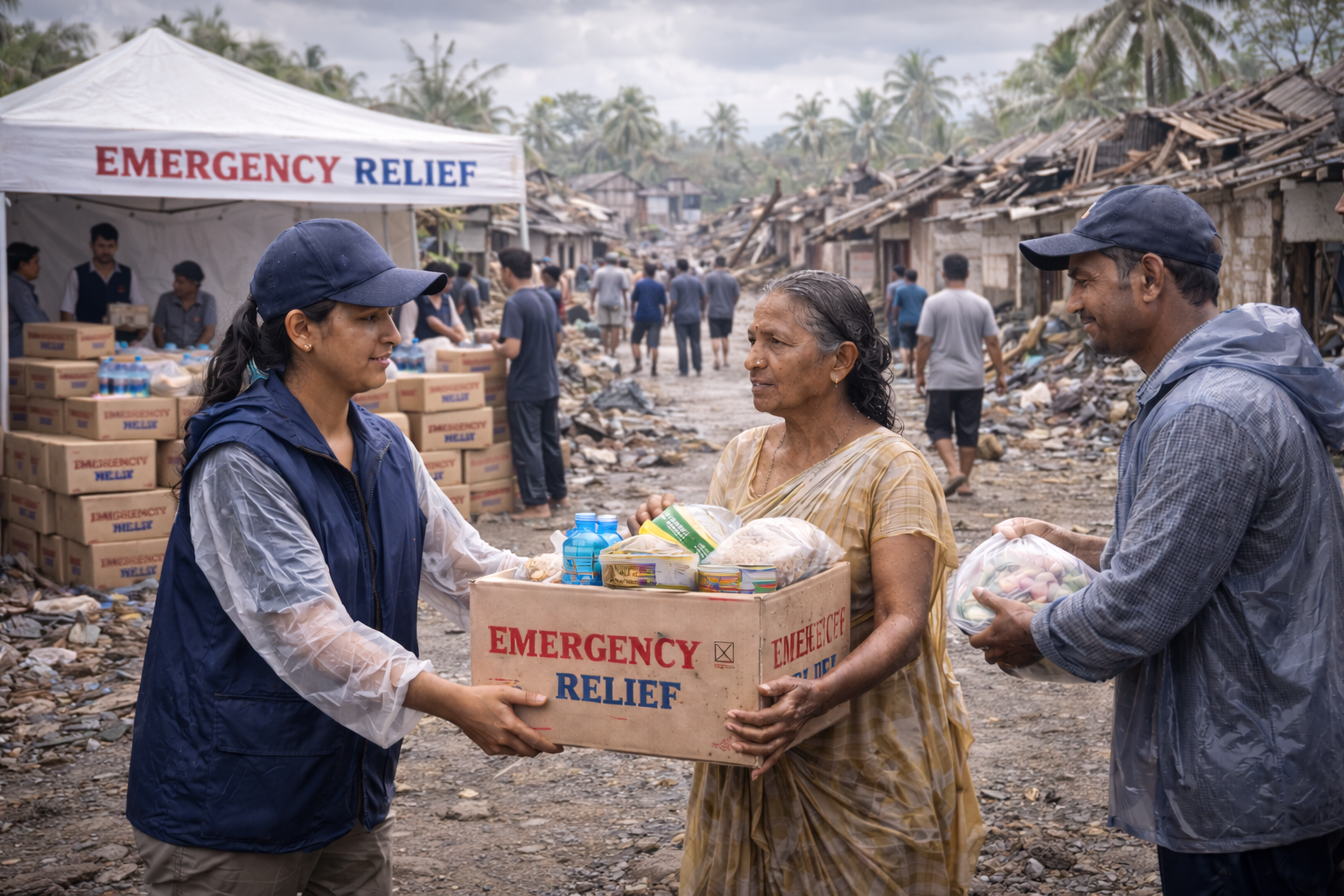 Emergency Relief Intervention – Cyclone DITWA